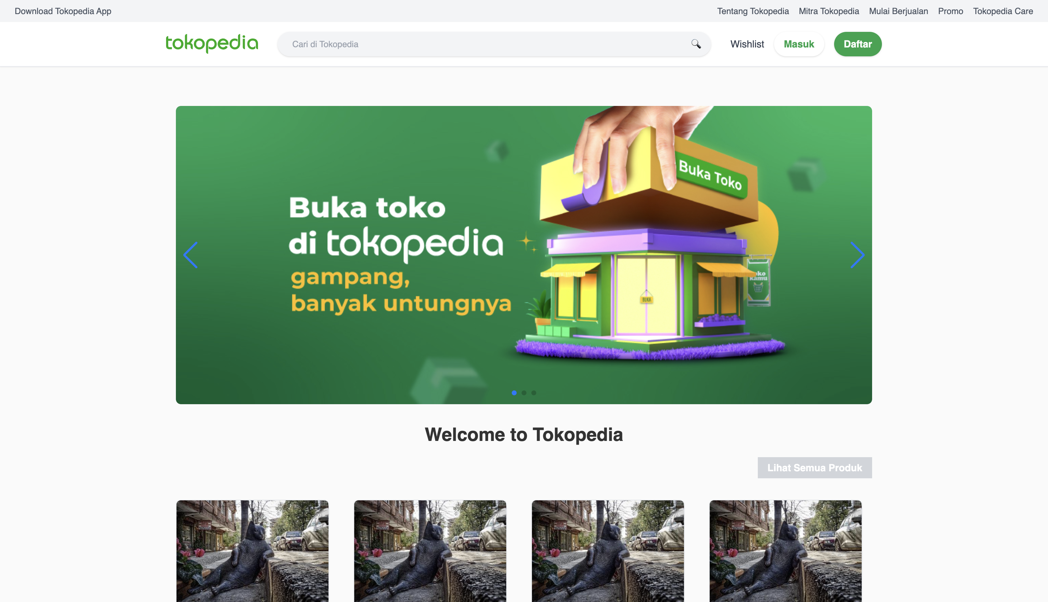 Tokopedia-clone